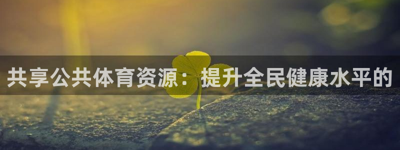 意昂体育4平台假的吗是真的吗吗：共享公共体育资源：提