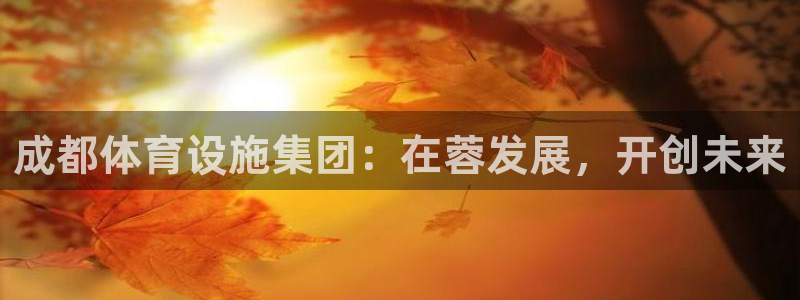 意昂体育4招商电话是多少：成都体育设施集团：在蓉发展