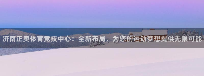 意昂体育4软件：济南正奥体育竞技中心：全新布局，为您